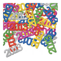 Beistle Medium Multi-Colored Plastic Fanci-Fetti - $270.02 MXN