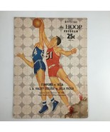 February 10 1962 NCAA Basketball Stanford vs UCLA The Hoop Official Program - £37.81 GBP