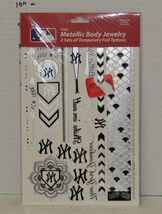 MLB baseball New York Yankees Metallic Body Jewelry - $14.80