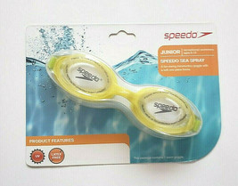 Speedo Jr Sea Spray Swimming Goggles Shocking Lime Junior 6-14 NEW UV Pr... - $7.31