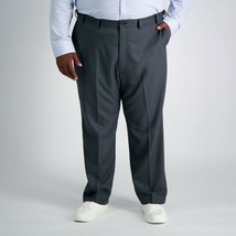 Haggar Men's Big & Tall Premium Comfort Stretch Classic-Fit Charcoal Dress Pants - $32.73