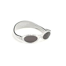 Kidz Banz Boy&#39;s ABBSD-Silver Damask-0-2 Years Oval Sunglasses, Silver  - $40.00