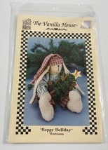 The Vanilla House Happy Holiday 10&quot; Bunny Pattern By Barbara Brunson - $9.89