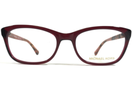 Michael Kors Eyeglasses Frames MK281 618 Red Brown Tortoise Square 52-18-135 - $41.86