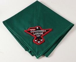Vintage Colonneh Lodge 137 Fleur WWW OA  Boy Scouts of America BSA Necke... - £14.00 GBP
