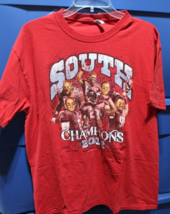 NFL Houston Texans Football South Champions 2012 Red Graphic T Shirt - L - £7.73 GBP
