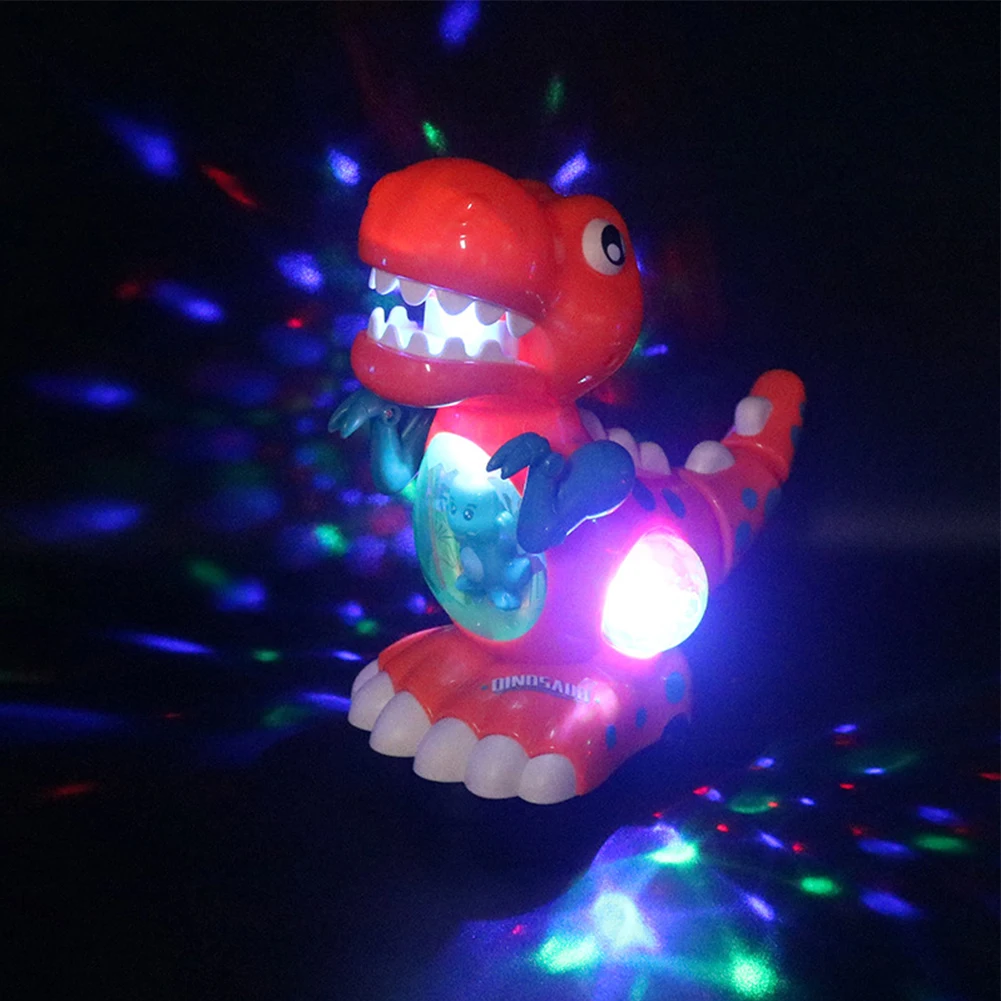 Automatic Moving Dino Toys with LED Light Music Obstacle Avoidance Dino Sensory - £9.39 GBP+
