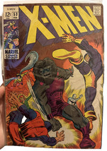 X-MEN #53 1ST BARRY WINDSOR-SMITH ART &amp; ORIGIN OF BEAST SILVER AGE KEY - £51.61 GBP