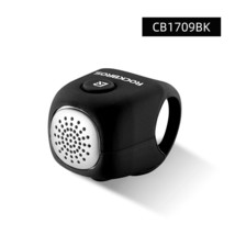 ROCKBROS Electric Bicycle Horn Rainproof Loudly Clear Sound Bike Bell Silica Gel - £114.02 GBP