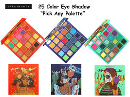 KARA 25 Color Matte Shimmer Glitter Eye Shadow Palette &quot;Pick Any&quot; - $17.05