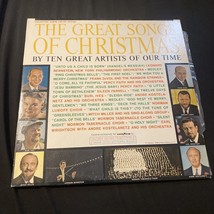 LP Record vinyl Great songs of Christmas 10 great artists our Time Burl ... - $4.85