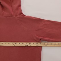 Columbia Mens Medium Dark Coral Hoodie Graphic Pullover Long Sleeve Cotton Blend image 8