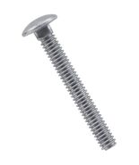 Hillman Group Galvanized Carriage Bolt 1/2” x 4”, 25 Count, Blunt Point,... - €35,44 EUR
