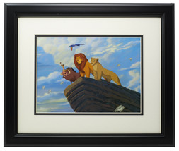 Walt Disney&#39;s The Lion King Framed Pride Rock 11x14 Photo - £69.61 GBP