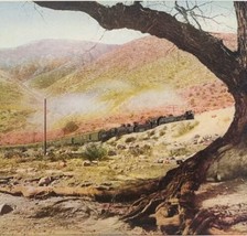 1927 Cajon Pass Railroad Southwest Plate Print California Along Santa Fe DWPP13 - $39.99