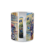 Starbucks Coffee Mug Barista Series 2001 Street Scene Shop 2026 Storefront - $8.98