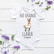 baby shower gift, baby onesie®, drama llama, llama onesie®, llama baby shower, d - £14.12 GBP