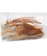 Fly-Tying 4&quot;to 6&quot; Natural Grizzly Variant Saddle Hackle Rust Brown #508 - €7,64 EUR