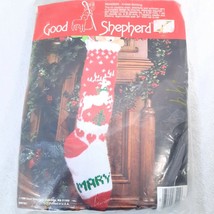 Vintage GOOD SHEPHERD Knitted Christmas Stocking Knit reindeer 87901 kit... - £15.95 GBP