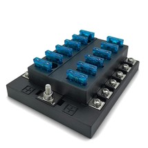 MGI SpeedWare Automotive Fuse Box with Screw Terminals, Standard ATO/ATC... - $50.99