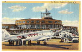La Guardia Field New York New York Airport Postcard - £7.78 GBP