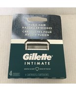 NEW Gillette Intimate Pubic Hair 5-Blade Razor Blade Refills, 4 CT - $17.96