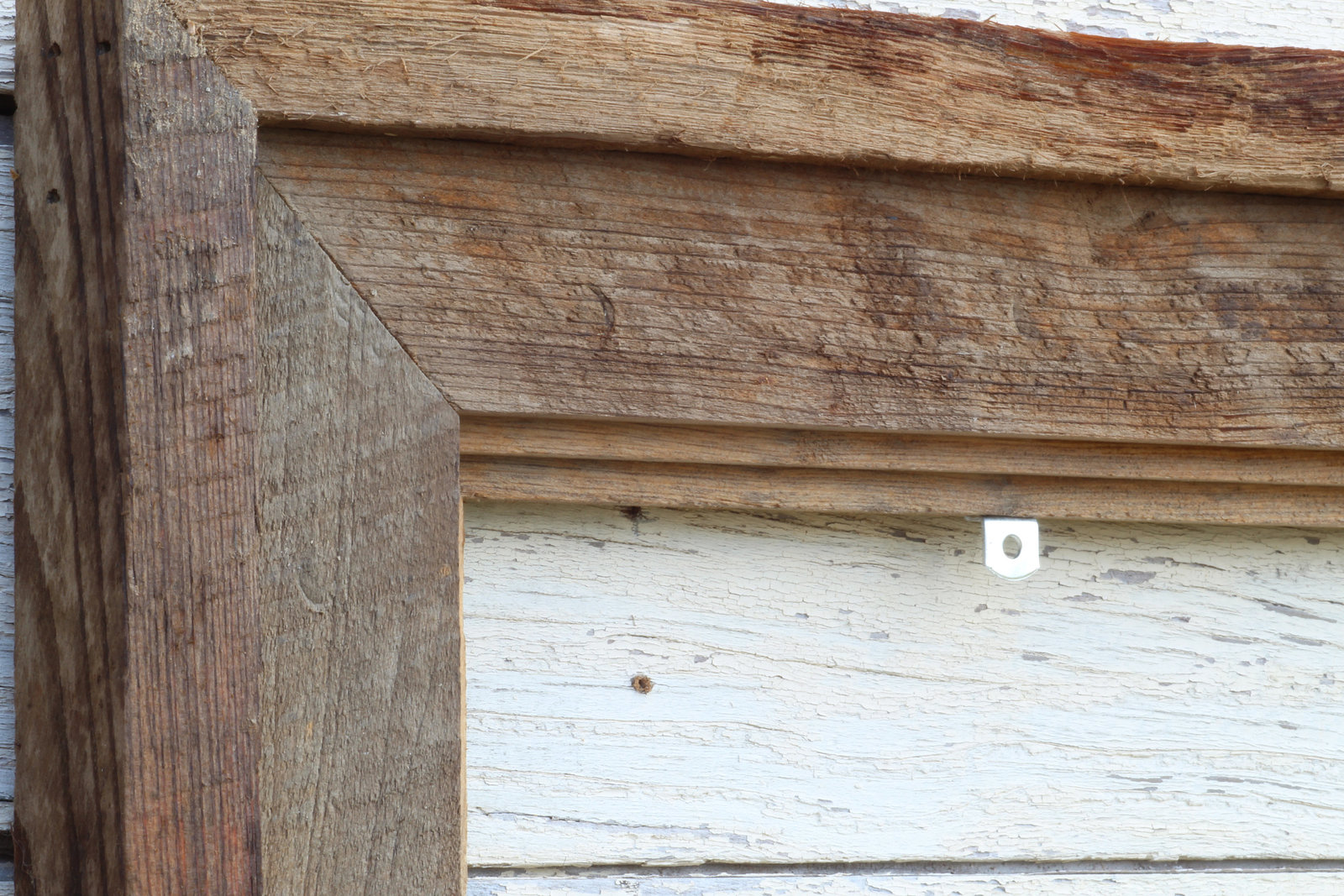 Natural Floating Frame - Vintage Rustic Decor Reclaimed Wood Frame (All Sizes)