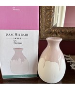 Isaac Mizrahi Vase, NEW, Loves XO Sienna Pink Ceramic Decorative Vase - $16.06