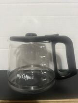 MR. COFFEE CARAFE 12 CUP REPLACEMENT, BLACK HANDLE/LID, SILVER BAND - $293.82 MXN