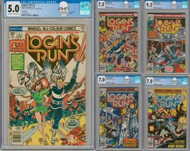 George Perez Collection Copies ~ CGC Logan&#39;s Run Complete Set #1 #2 #3 #... - £363.17 GBP