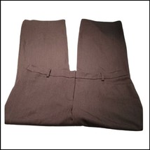Apt. 9 Curvy Trouser Mid Rise Charcoal Gray Dress Pants Size 16 Waist 37... - $24.70