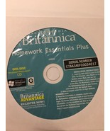 Encyclopedia Britannica Homework Essentials  Plus CD-Data Disc-Win/Mac-0... - £31.05 GBP