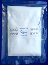 Joint pain use Pure HYALURONIC ACID powder 10gm=100 day oral True Radiance Skin - £19.42 GBP