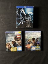 Harry Potter Blu Ray Lot Collection 1 2 3 4 5 6 7 Year 1-6 7 part 1 and 2 - £19.98 GBP