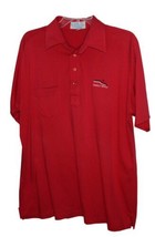 Vintage Pickering Red Men’s Polo Pebble Beach Size XL Made In The USA Ex... - $24.09