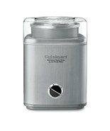 Cuisinart 2 Qt. Stainless Steel Ice Cream Maker with Motor - £135.09 GBP