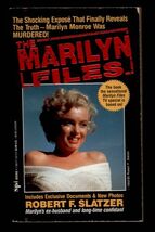 THE MARILYN FILES by Robert F. Slatzer * 1992 paperback TV Special tie i... - $8.42