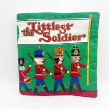 The Littlest Soldier Christmas Holiday Soft Story Book Fabric Assembled - £7.85 GBP