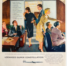 1955 Lockheed Super Constellation Airplane Advertisement Vintage Aviatio... - $459.94 MXN 1955 Lockheed Super Constellation Airplane Advertisement Vintage Aviatio... - $459.94 MXN