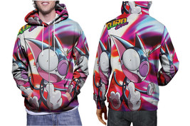 Cyborg Kuro chan Manga Hoodie Sporty Casual Graphic Zip up Hoodie - £26.54 GBP+