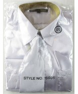 NEW Jameson Meade Mens 4 Pc Light Metallic Dress Shirt Set, 15-15.5 (34/35) - $24.53 CAD