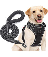 Tobedri No Pull Harness with a Free Heavy Duty 5Ft Leash for Medium Larg... - £30.51 GBP