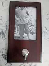 Sports 4x6 Wood Picture Frame with Hook - $25.00