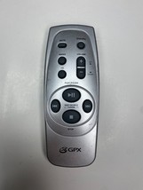 GPX C979 Remote Control, Silver - OEM Original for Boombox Stereo Audio Radio - £7.10 GBP