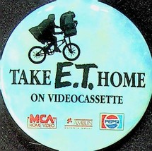 E.T. Pinback - Home Videocassette (1992) - New (5) - $4.99
