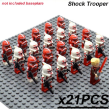 21pcs Star Wars Chancellor Palpatine Keeli Shock Trooper Custom Minifigures Toy - £25.95 GBP
