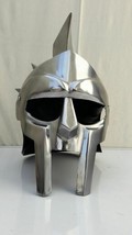 Maximus Gladiator Helmet 300 Movie Helmet+Free Liner Larp Antic - £60.73 GBP