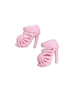 Barbie Doll Pink Sandal High Heel Shoes - £4.23 GBP