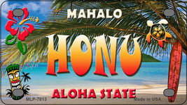 Honu Hawaii State Novelty Mini Metal License Plate Tag - £11.74 GBP