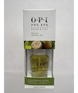 OPI Pro Spa - Nail &amp; Cuticle Oil 0.5oz Hands Feet White Tea Combine Ship... - £5.94 GBP